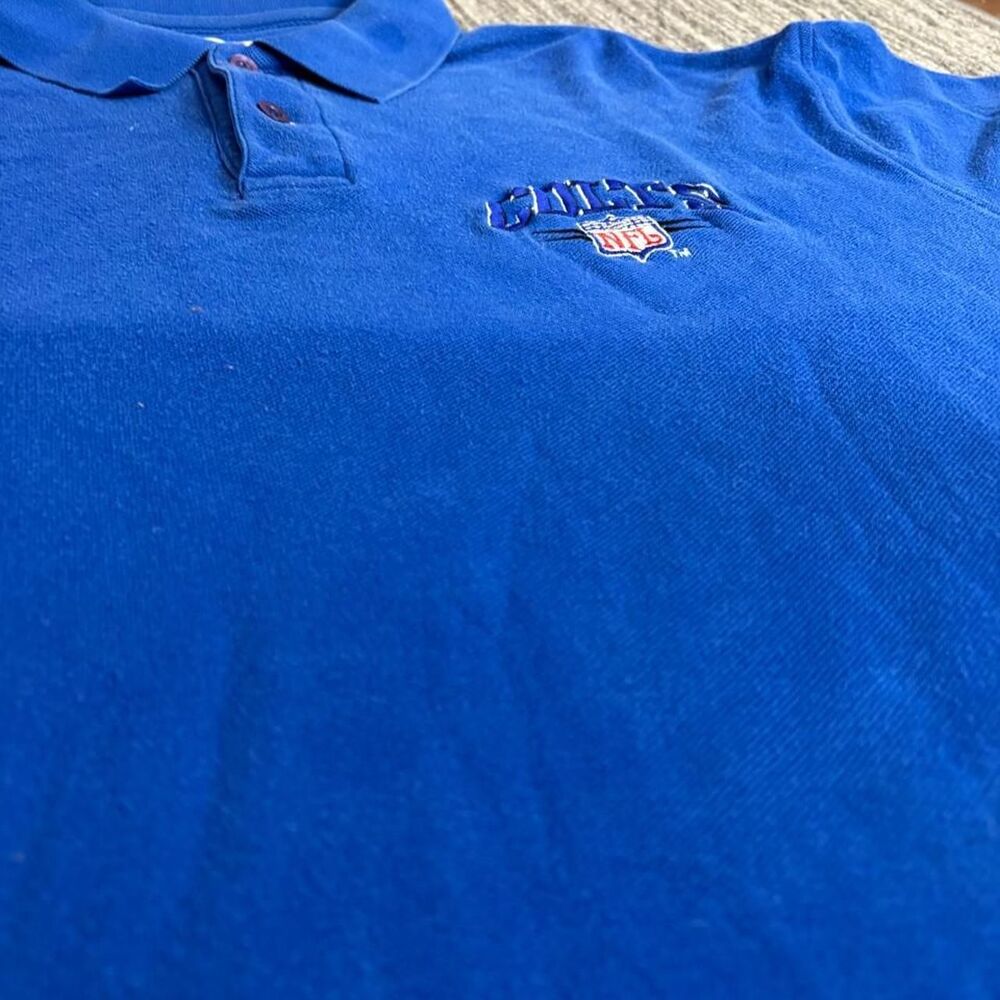 Logo-athletic Men's Blue Polo-shirts